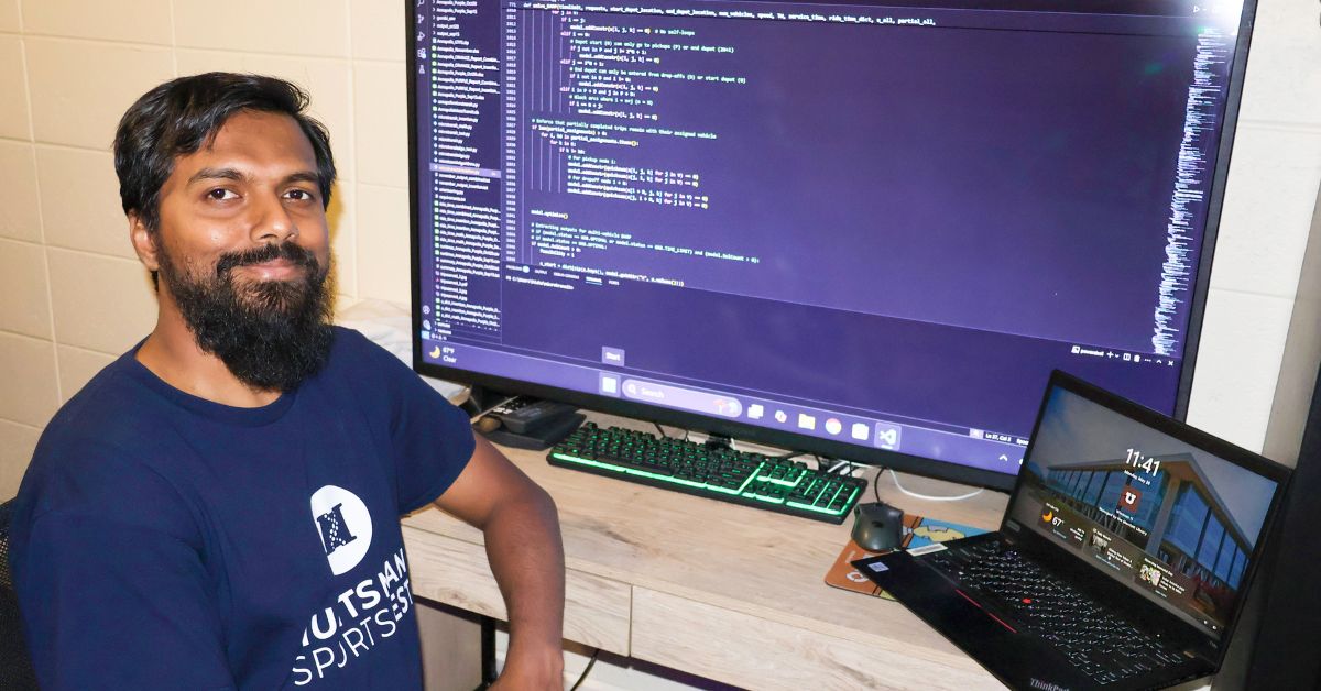 Md. Hishamur Rahman, a Ph.D. student at the University of Utah
